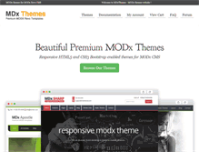 Tablet Screenshot of mdxthemes.com